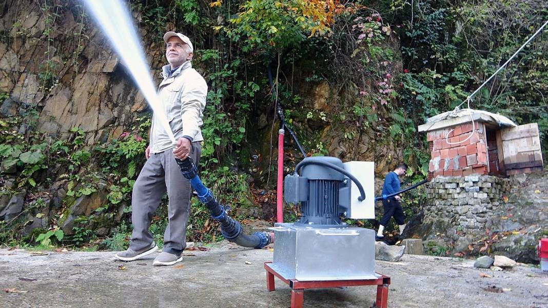 Giresunlu zeka: Akan suyu bile paraya dönüştürüyor! 12